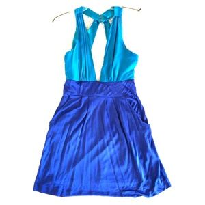 BEBE Halter dress, Size M